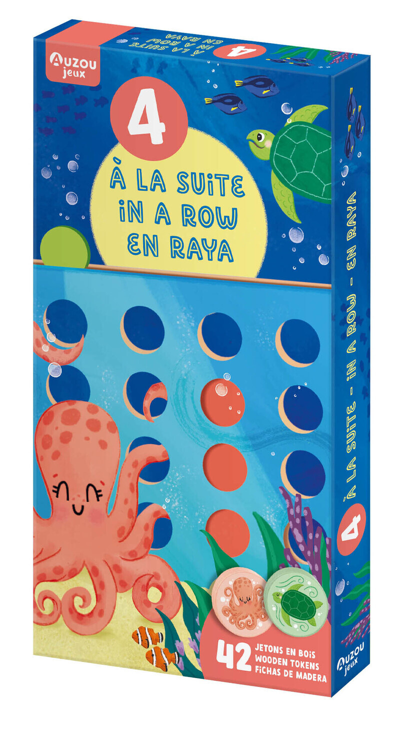 4 à la suite - 4 in a row - 4 en raya