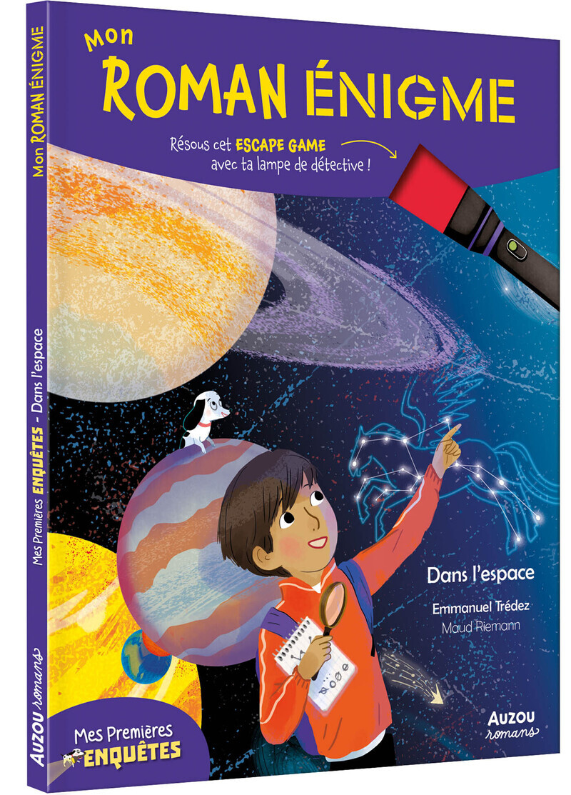 MES PREMIERES ENQUETES - DANS L´ESPACE - MON ROMAN ENIGME