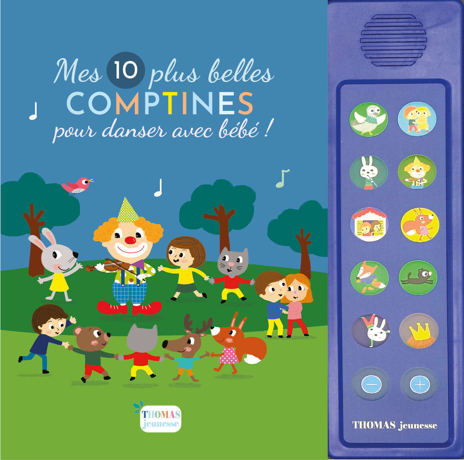 MES 10 PLUS BELLES COMPTINES POUR DANSER AVEC BEBE, GRANDES PILES ALCALINES