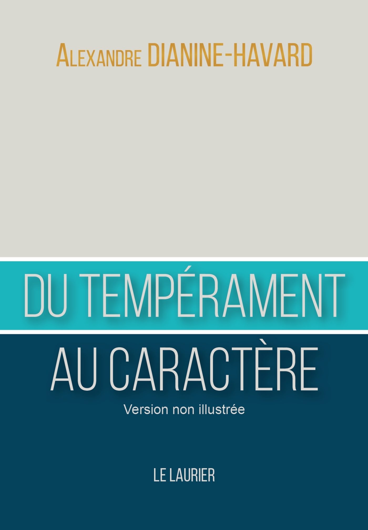 Du tempérament au caractère