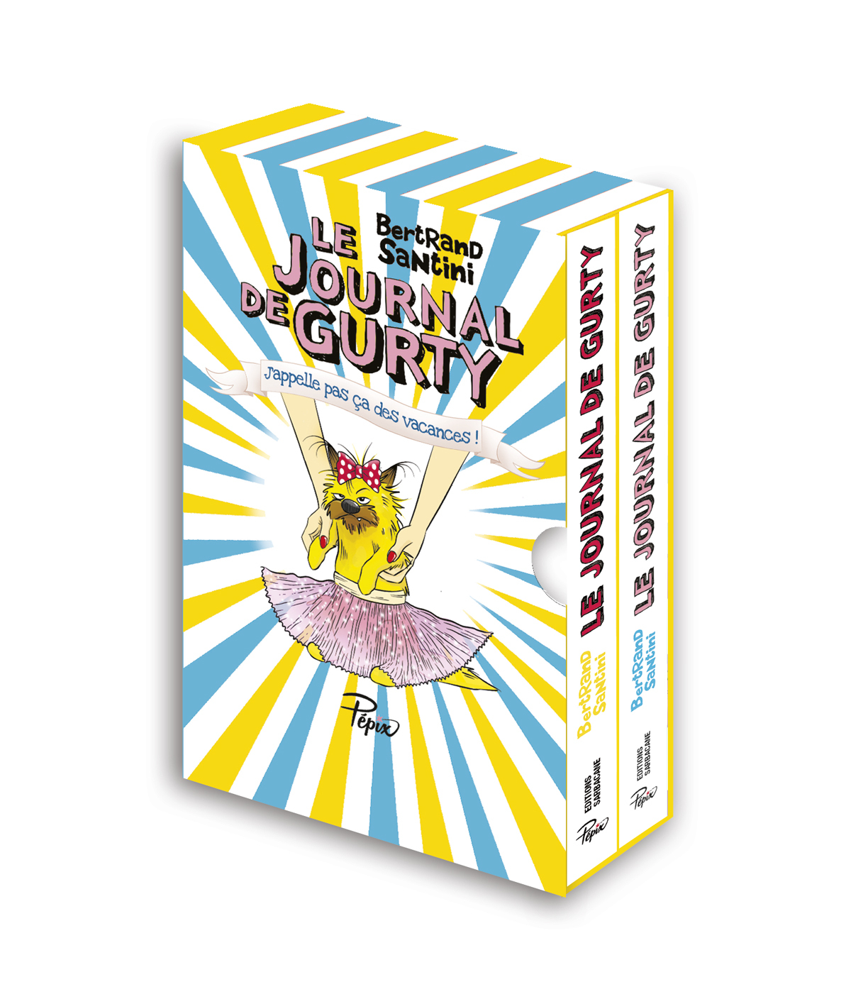 Le Journal de Gurty - Coffret Le Journal de Gurty - T7/T8 - T7 : Le Fantôme de Barbapuces / T8 : J'appelle pas ça des vacances