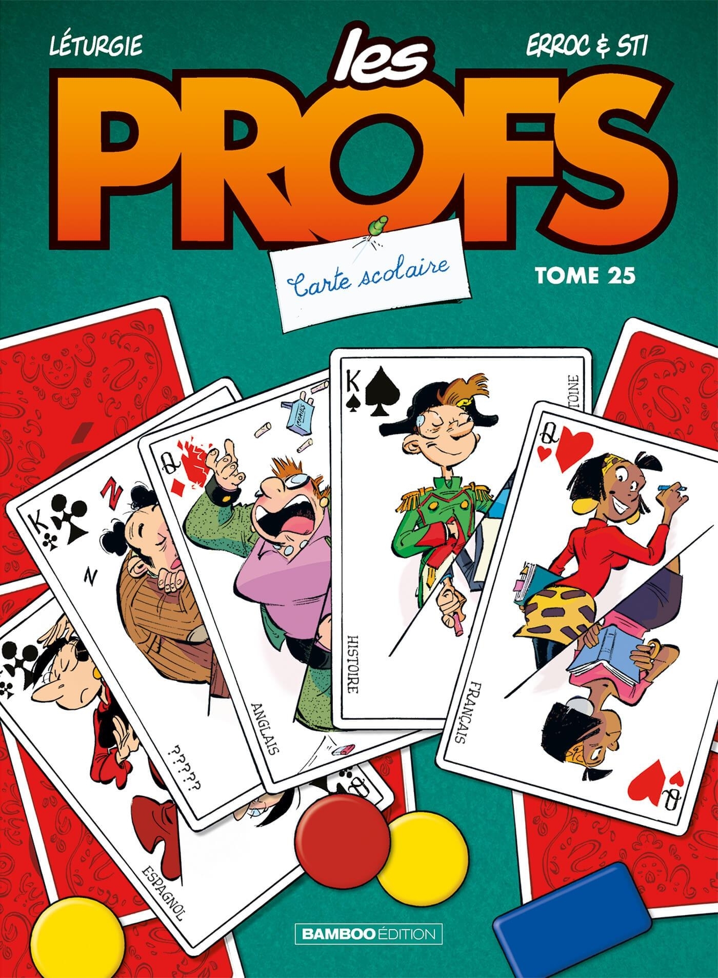 Les Profs - tome 25 - Carte scolaire