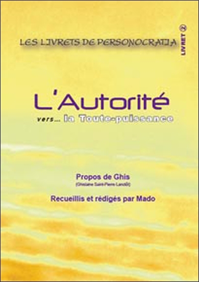 L'Autorité vers... la toute-puissance - Livret 2