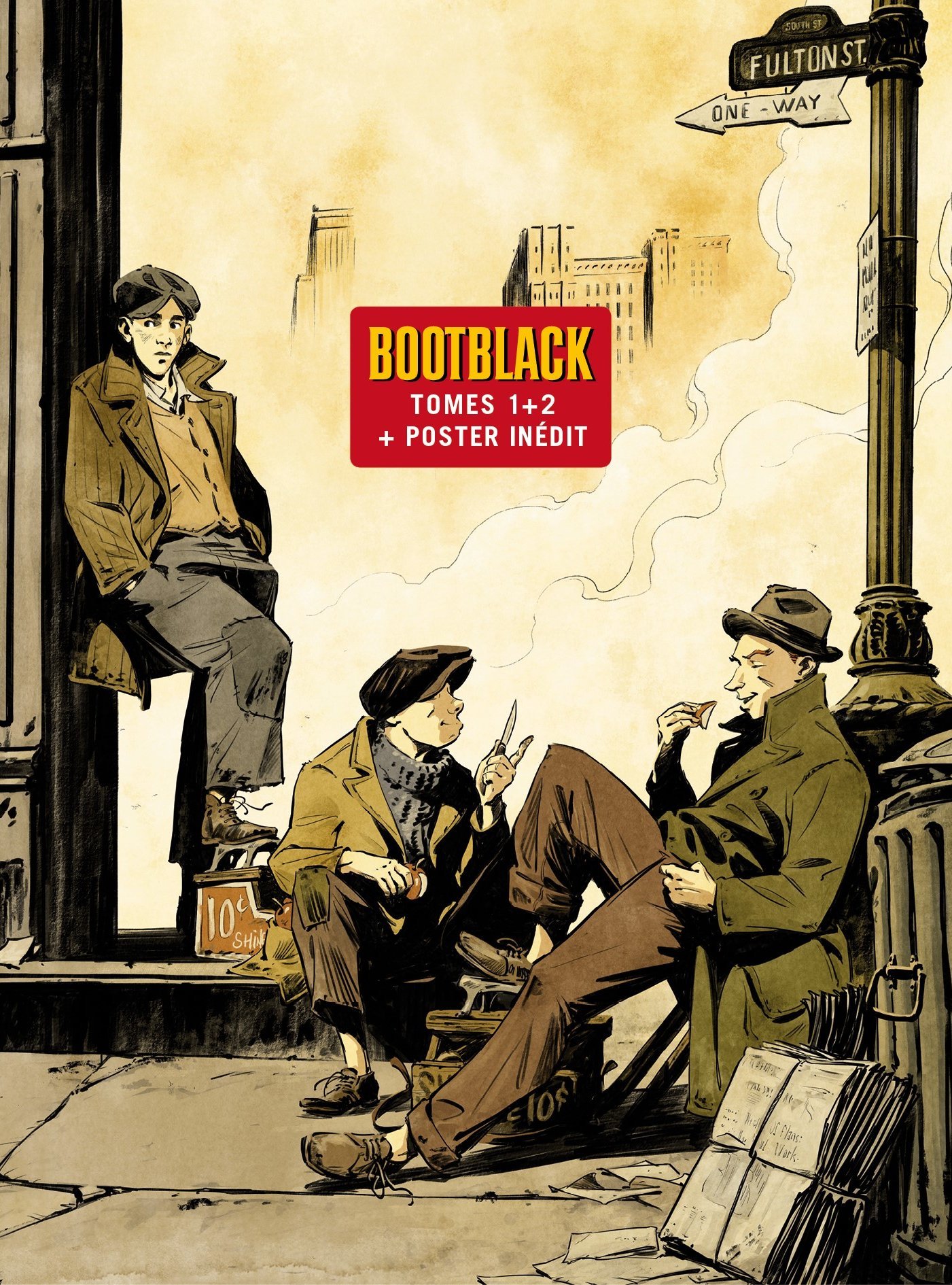 BOOTBLACK - FOURREAU TOMES 1 ET 2 + POSTER