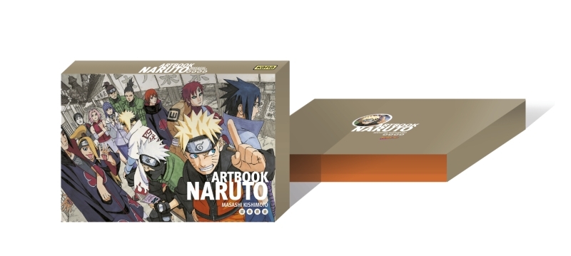 NARUTO ARTBOOKS - COFFRET TOME 1 - 2 - 3