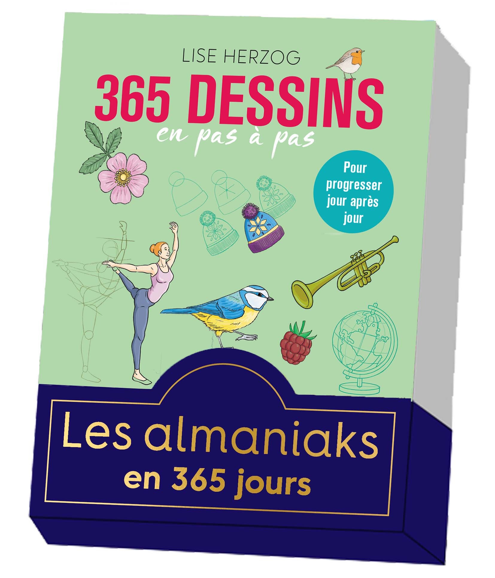 Almaniak 365 dessins en pas à pas
