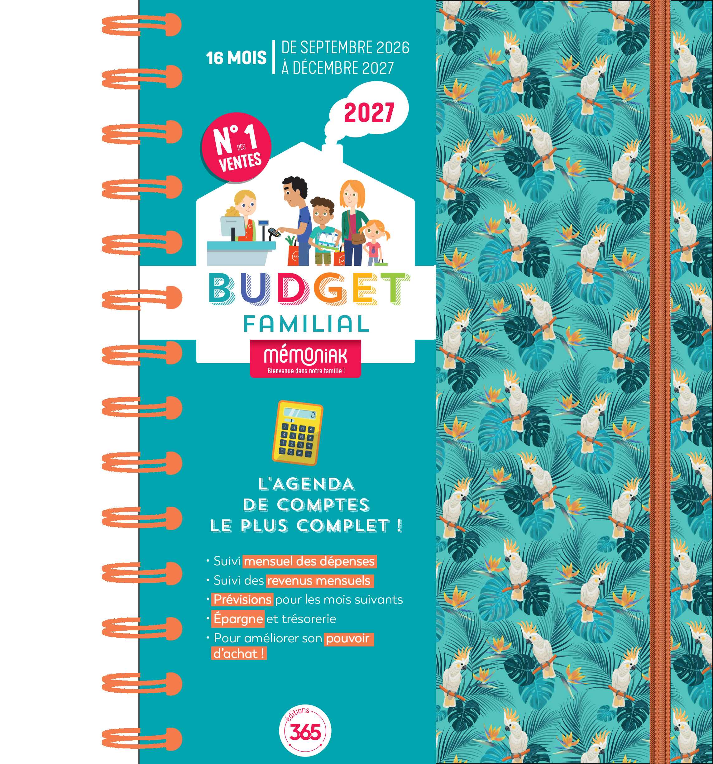 BUDGET FAMILIAL MEMONIAK 2027, SEPTEMBRE 2026 A DECEMBRE 2027