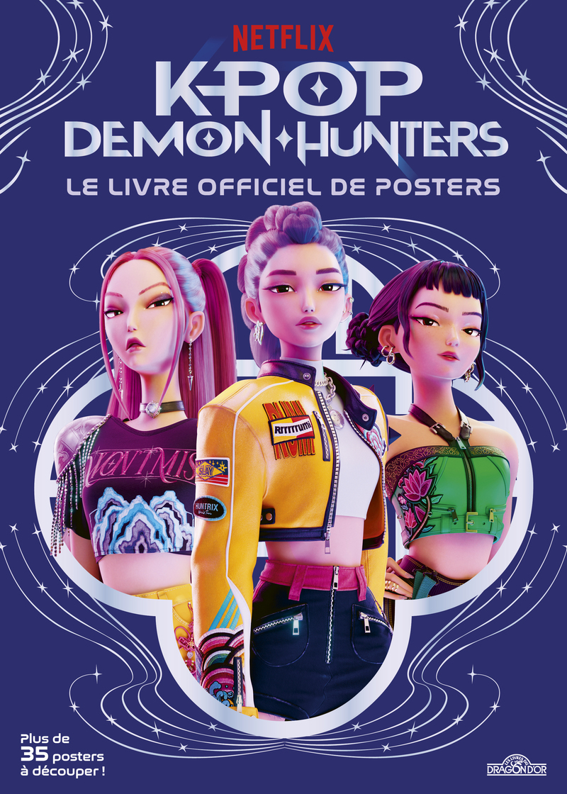 KPop Demon Hunters - Le livre officiel de posters