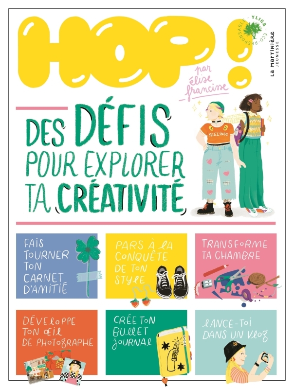 Hop ! - Des défis pour explorer ta créativité