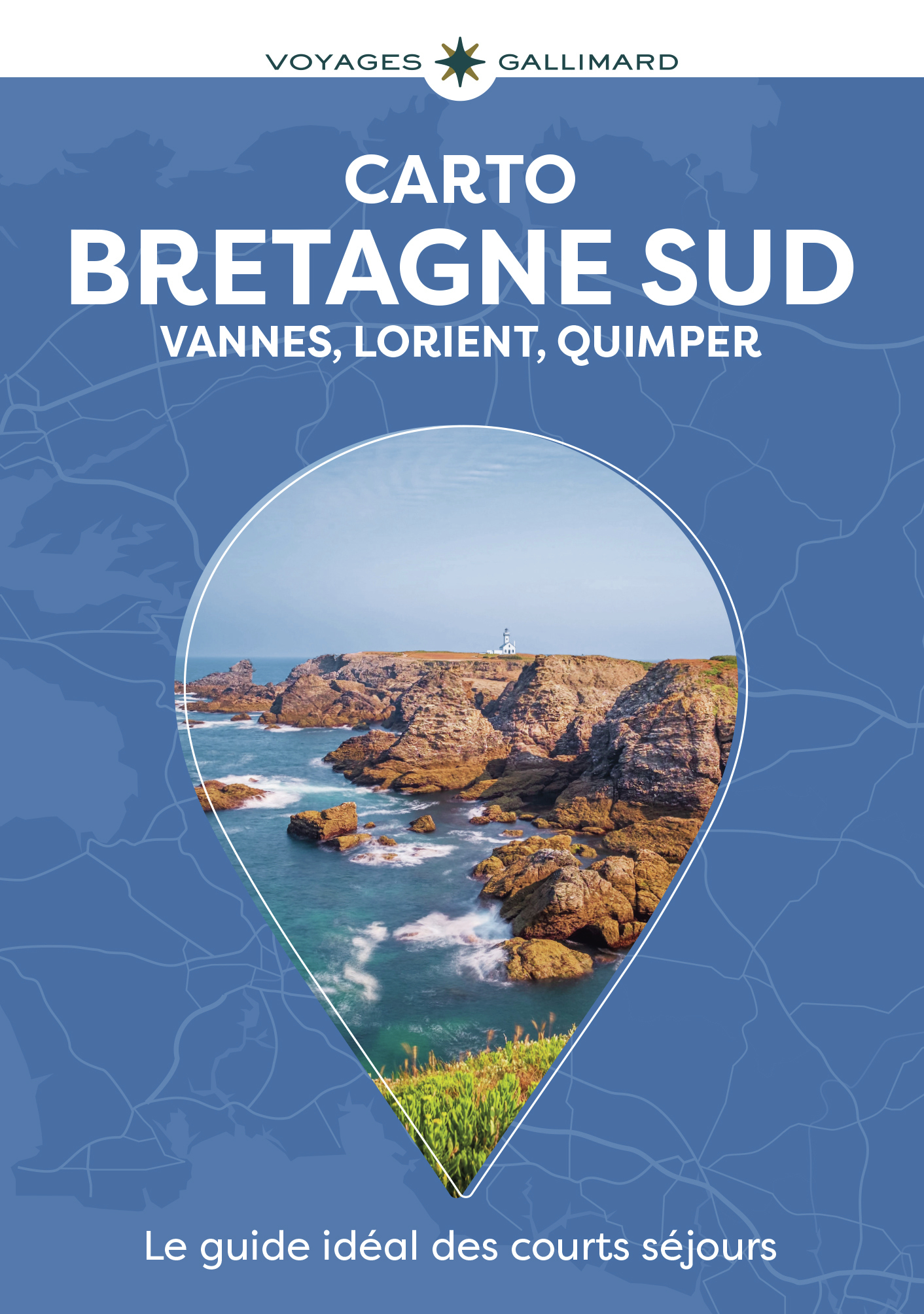 Bretagne Sud - Vannes, Lorient, Quimper-Guide Carto