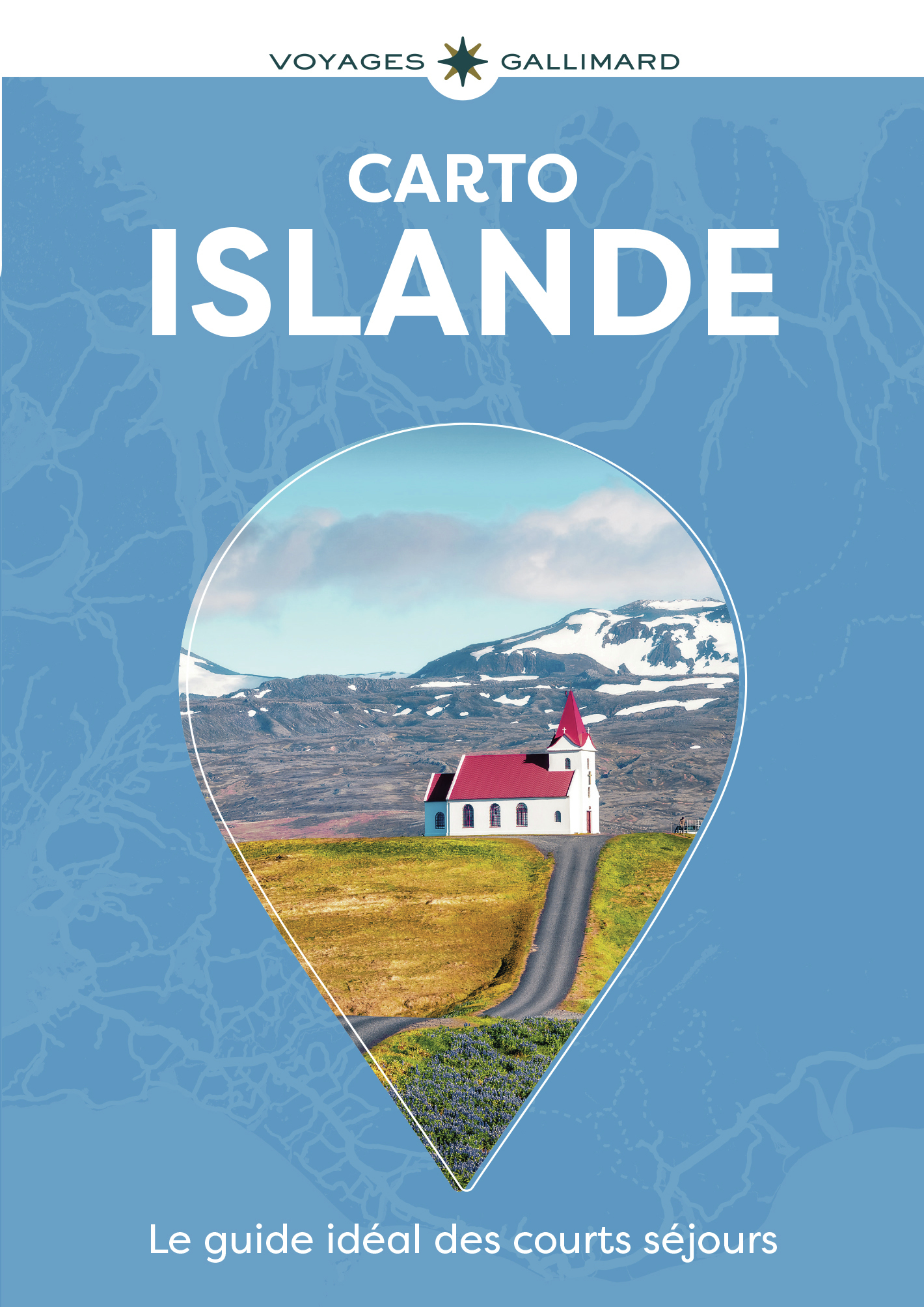 Islande - Reykjavik, Cercle d'or, Côte Sud, Snæfellsnes-Guide Carto
