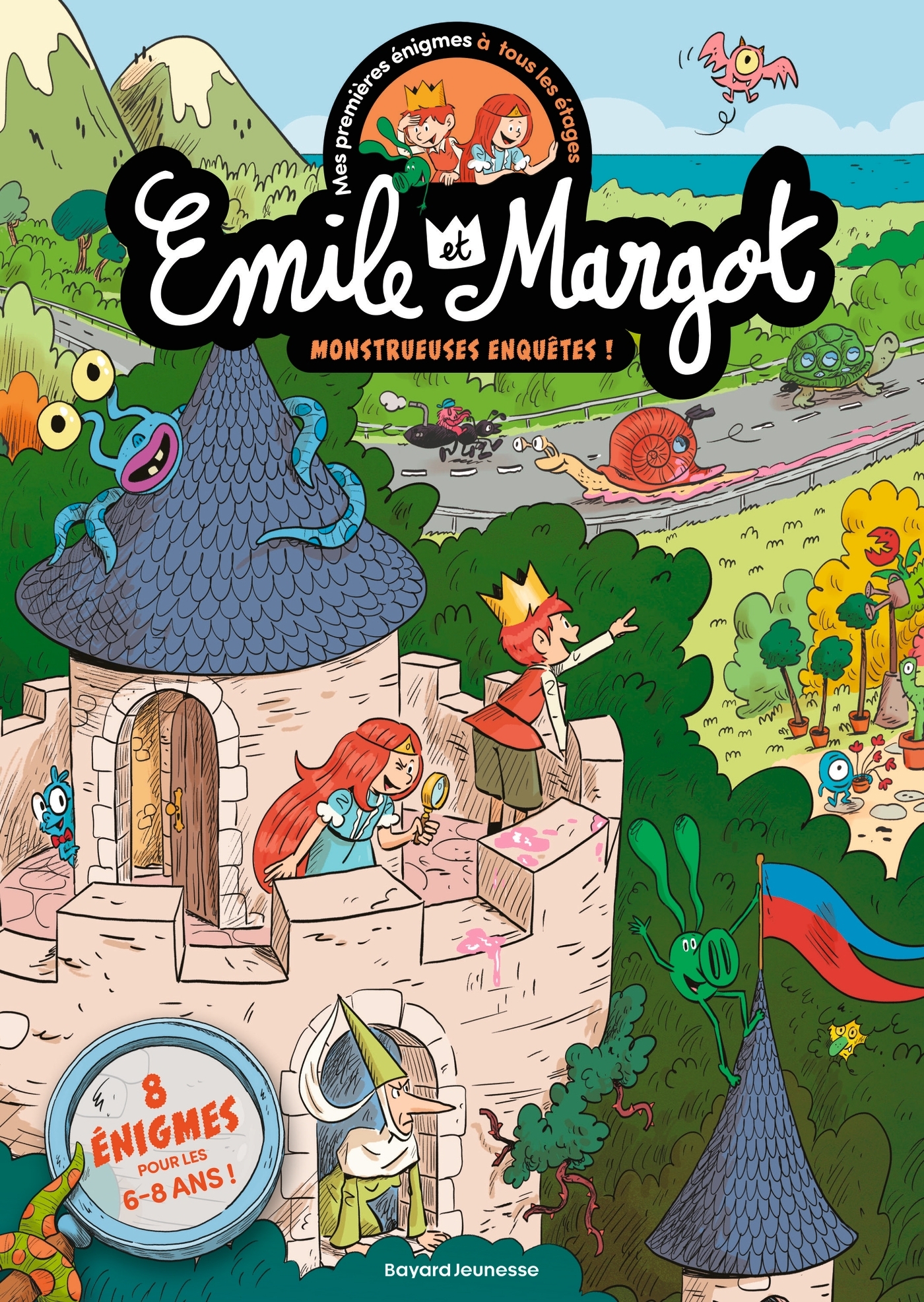 Mes premières énigmes Émile et Margot, Tome 01 - Monstrueuses enquêtes !