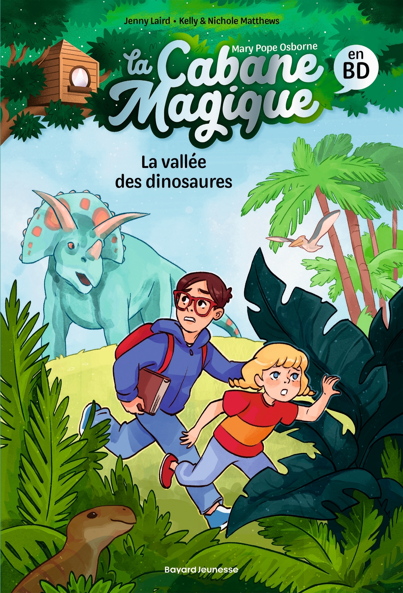La Cabane magique Bande dessinée, Tome 01 - La vallée des dinosaures