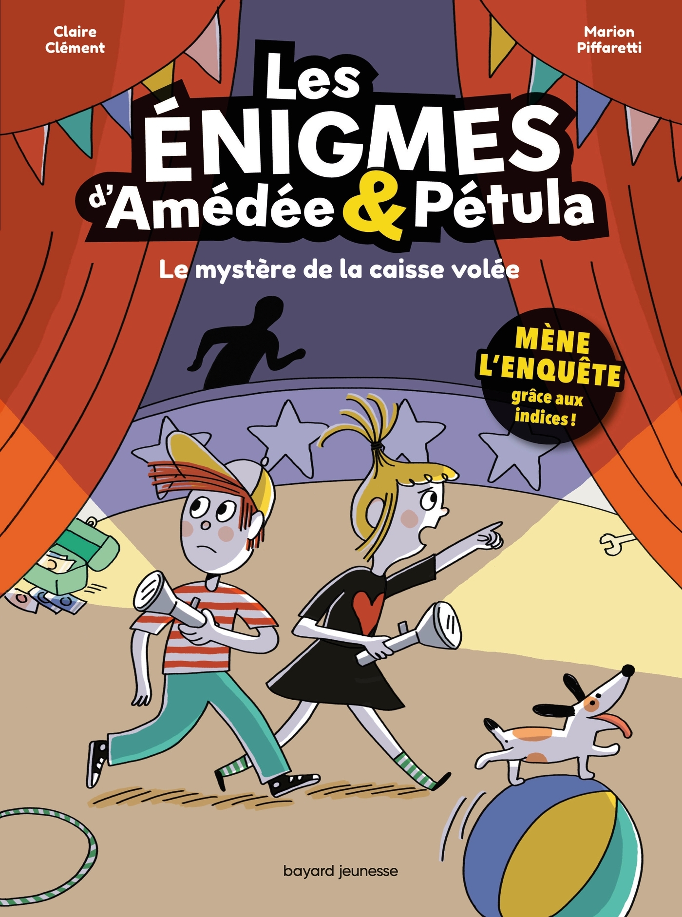 Les énigmes d'Amédée et Pétula, Tome 01 - Le mystère de la caisse volée