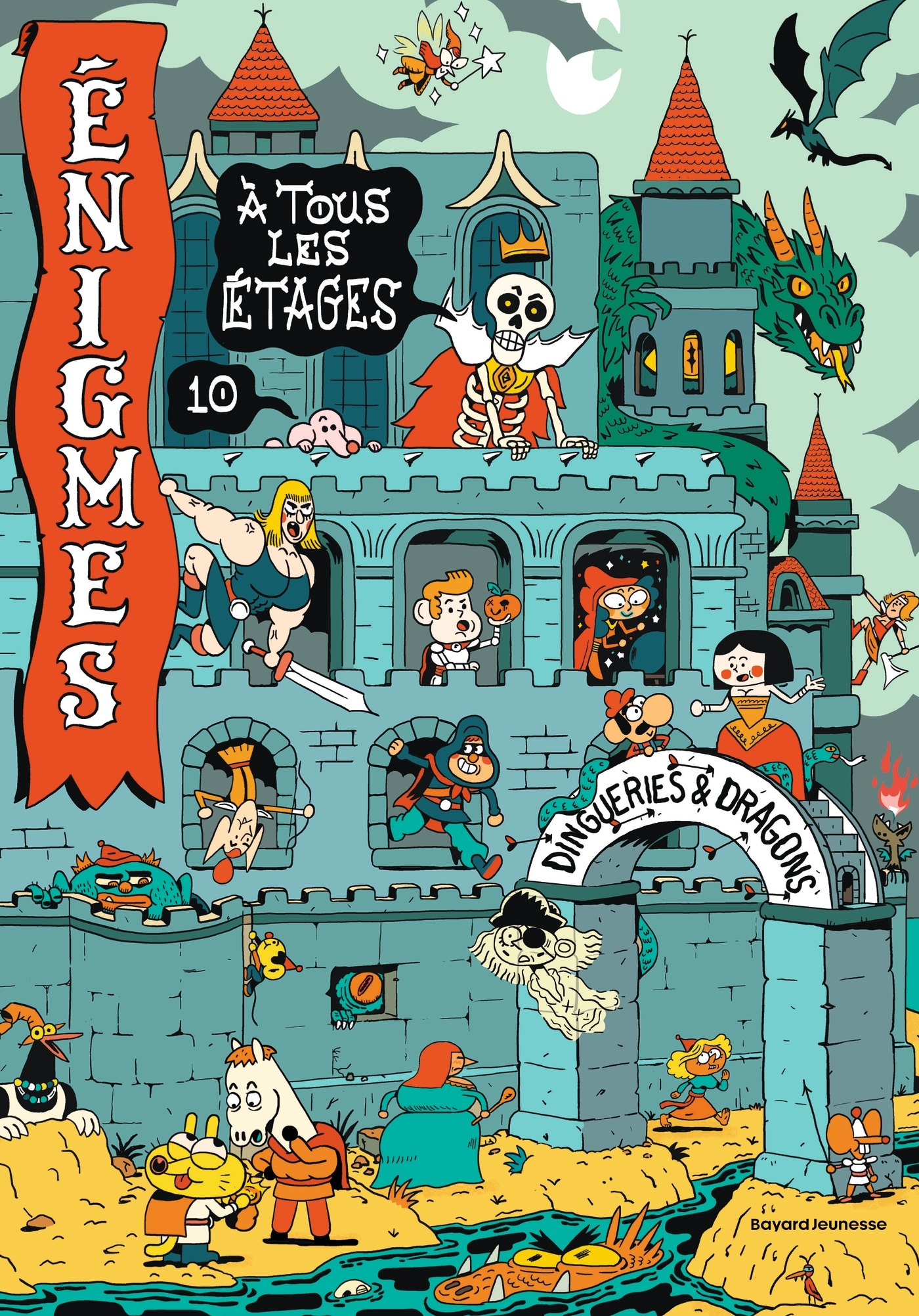 Énigmes à tous les étages, Tome 10 - Dingueries et dragons