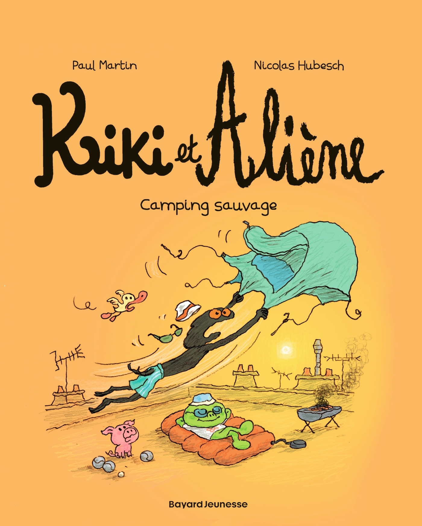 Kiki et Aliène, Tome 08 - Camping sauvage