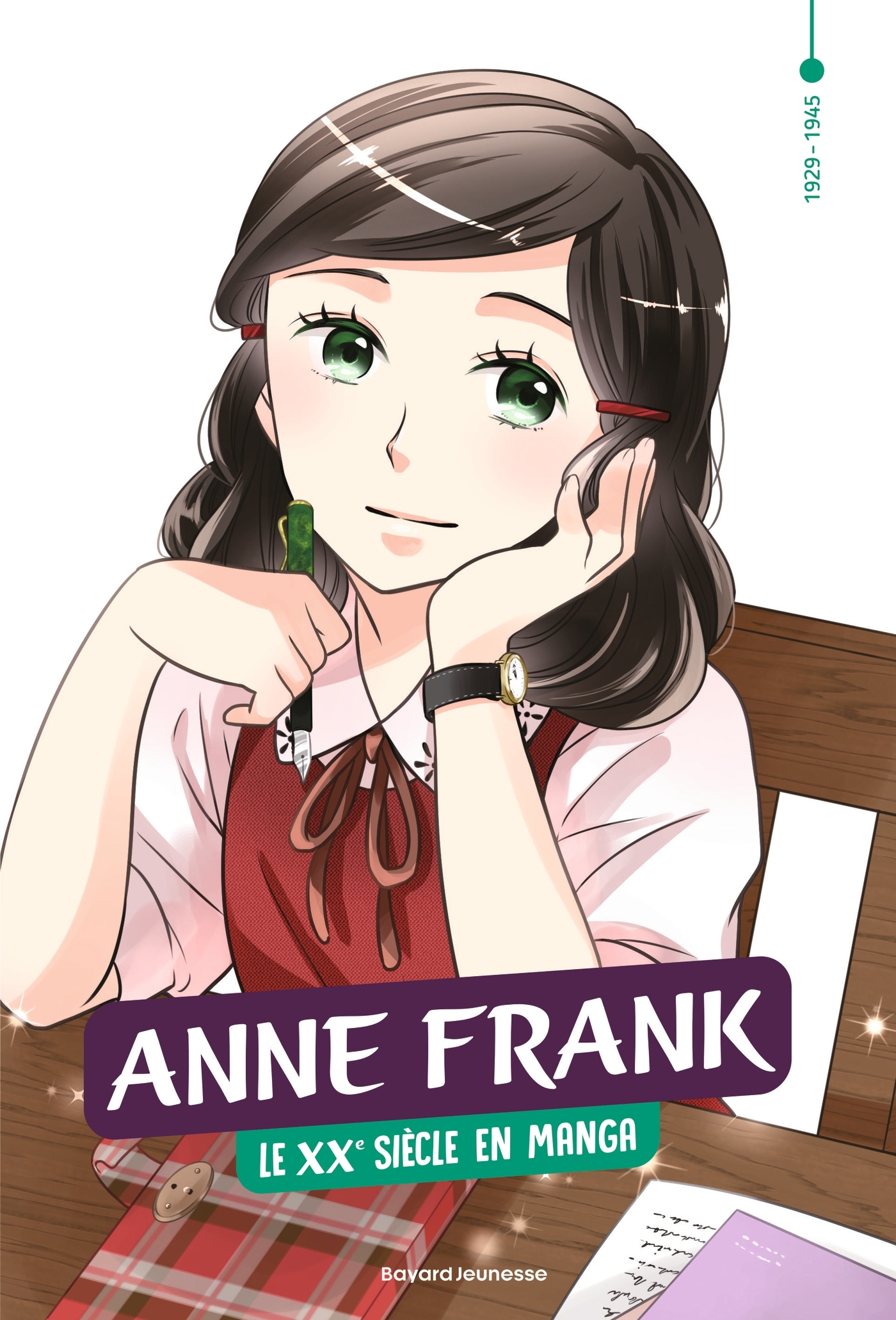 XXE SIECLE EN MANGA, TOME 04 - ANNE FRANK