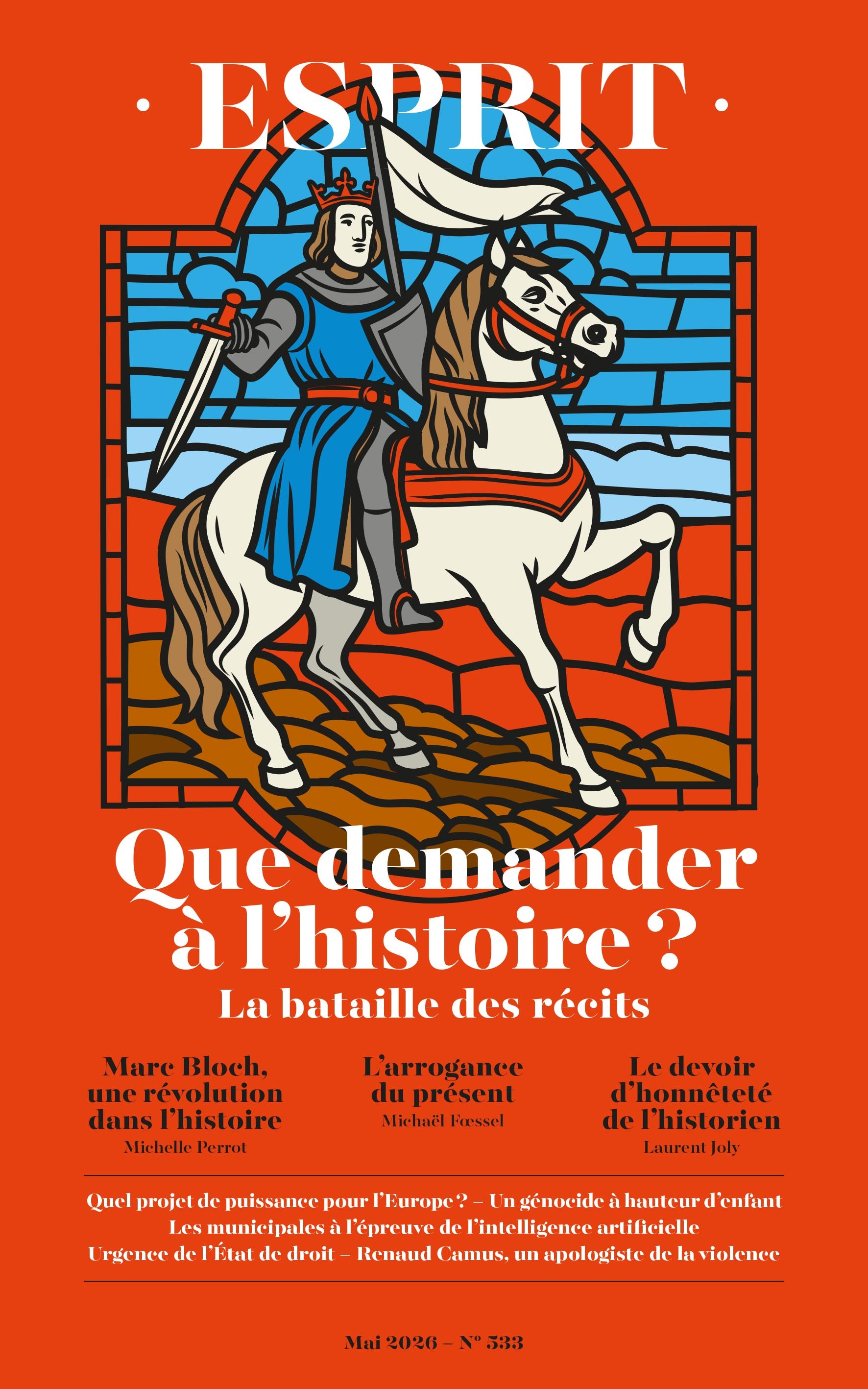 Esprit - Que demander à l'histoire ? - Mai 2026