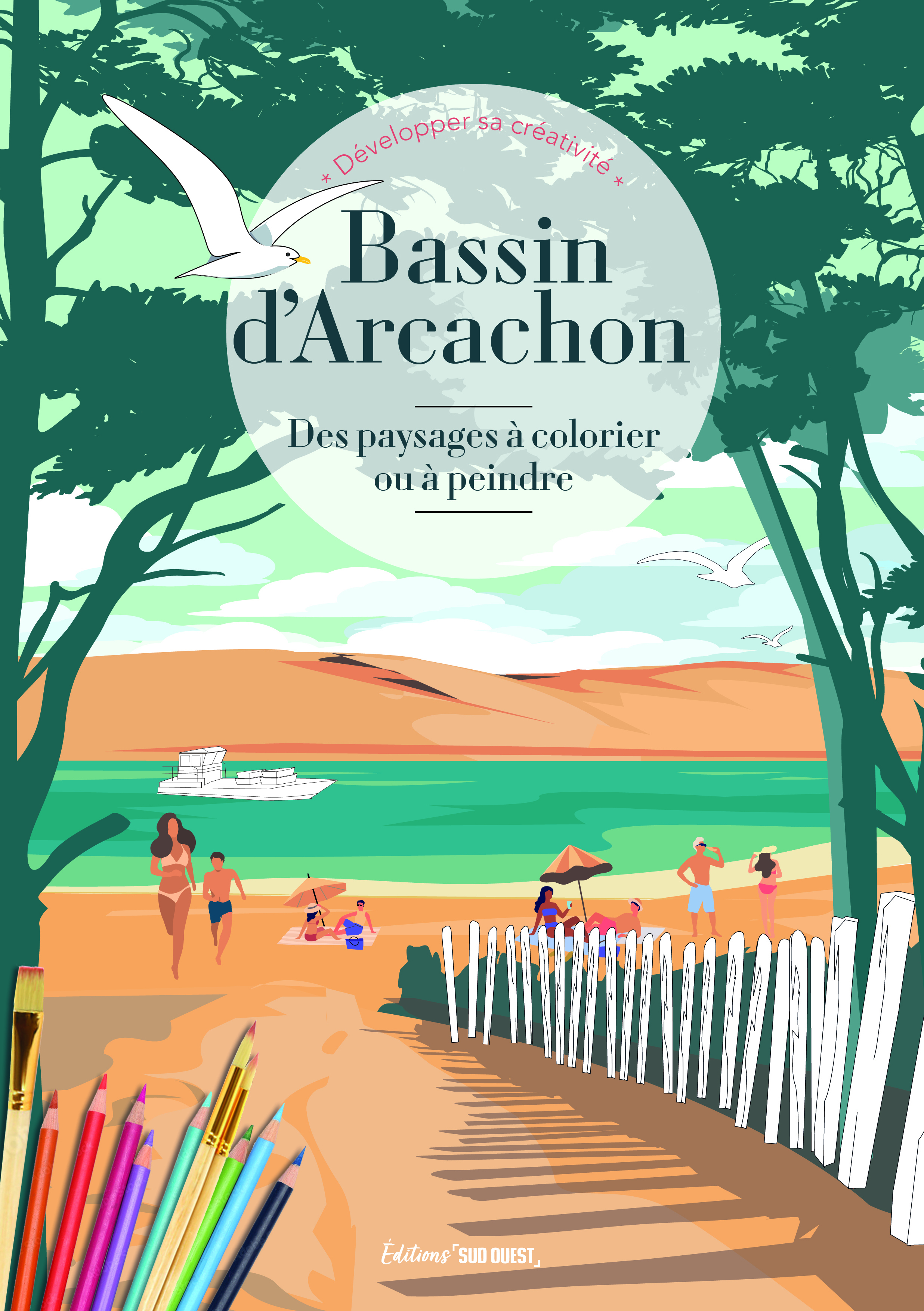 Bassin d'Arcachon - Des paysages à colorier ou à peindre