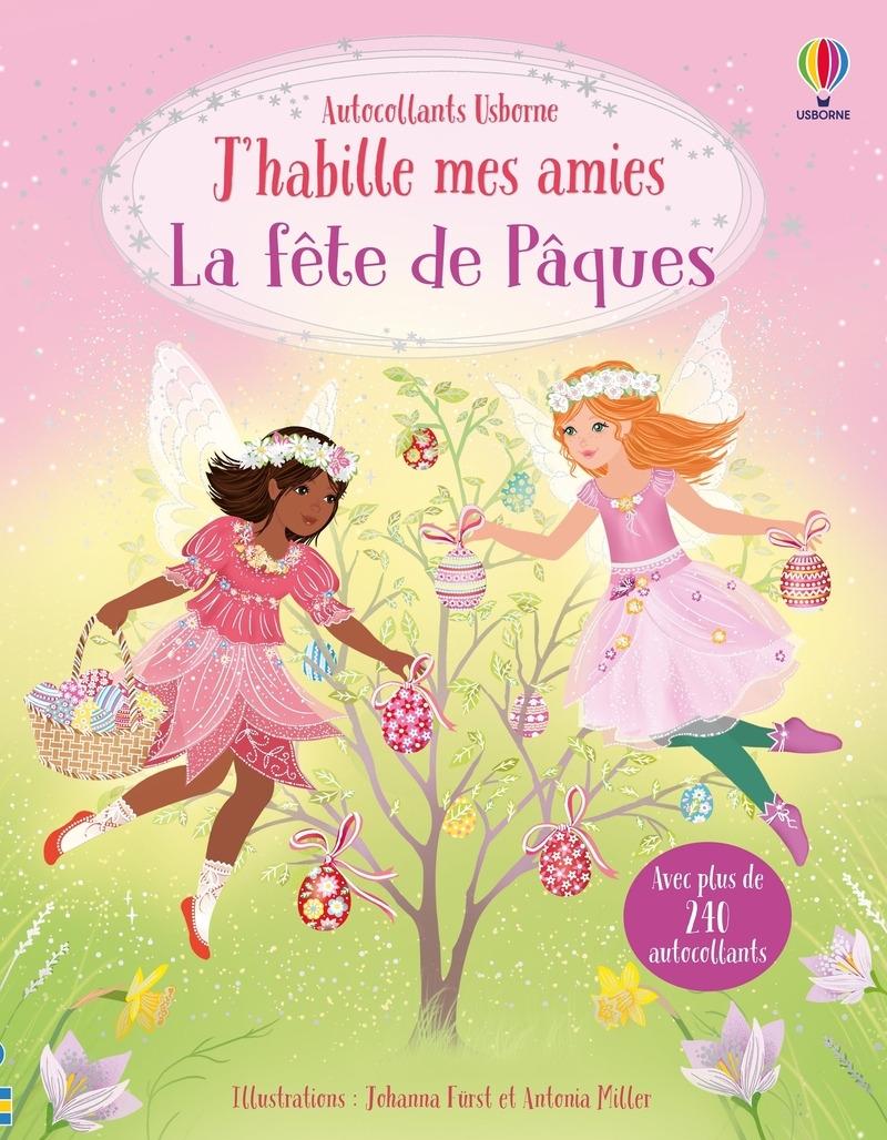 LA FETE DE PAQUES - J´HABILLE MES AMIES - DES 5 ANS