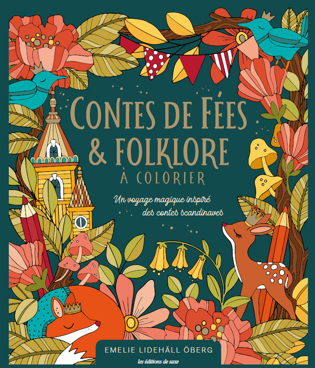 Contes de fées et légendes à colorier - + de 100 coloriages