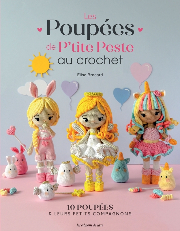 POUPEES DE PETITEPESTEAMIGURUMI AU CROCHET