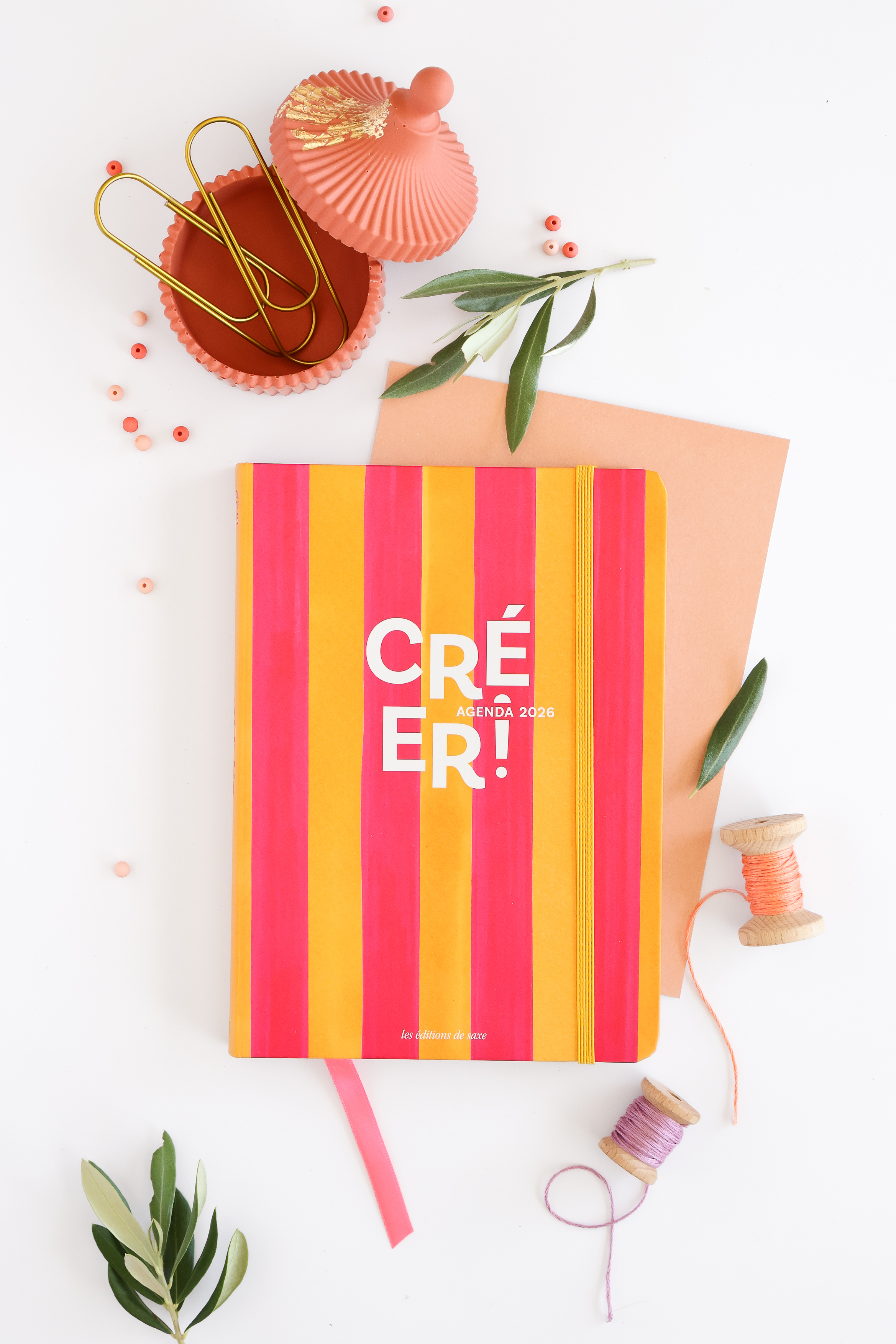 Agenda créatif 2026 - Créer !