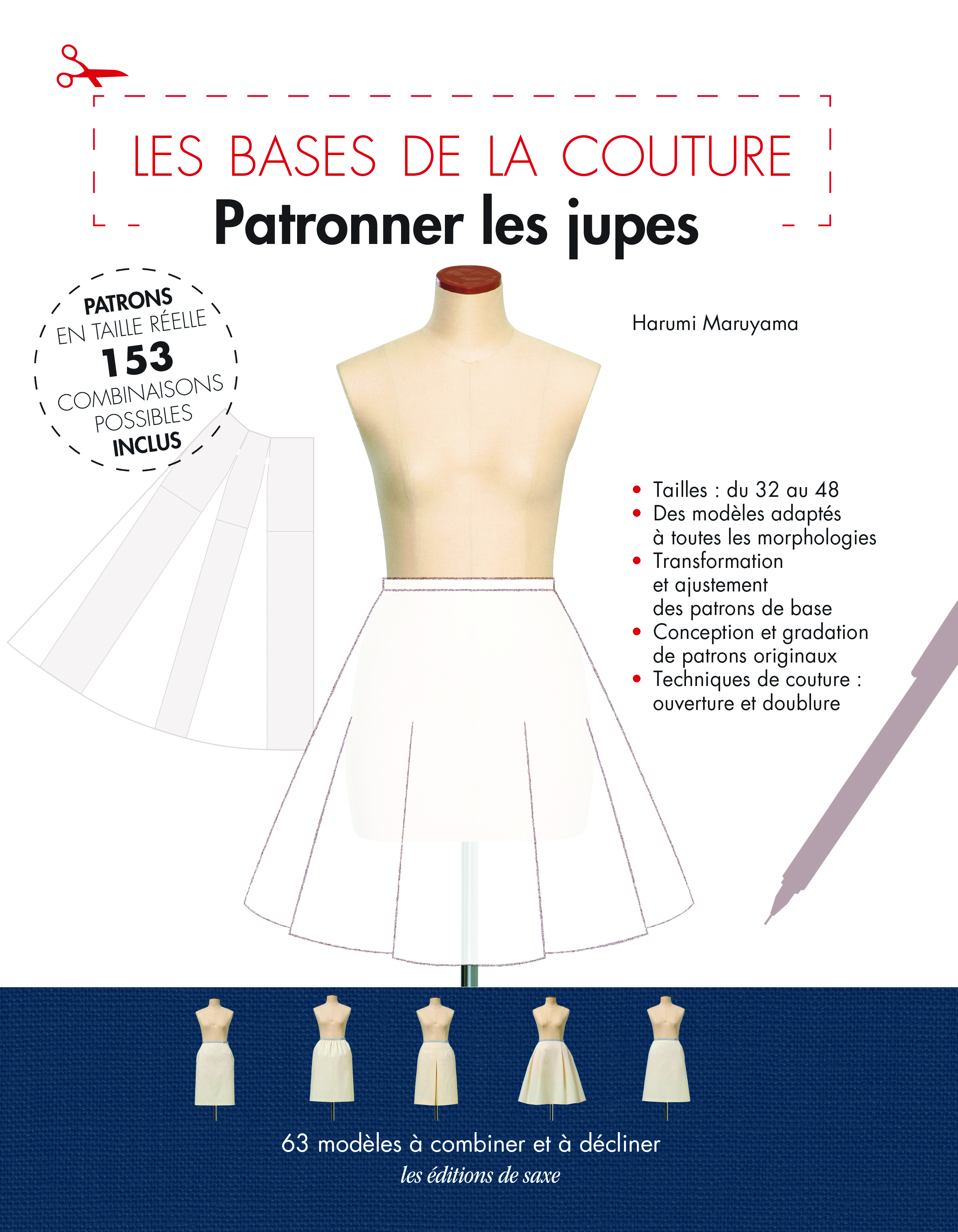 Les bases de la couture - Patronner les jupes
