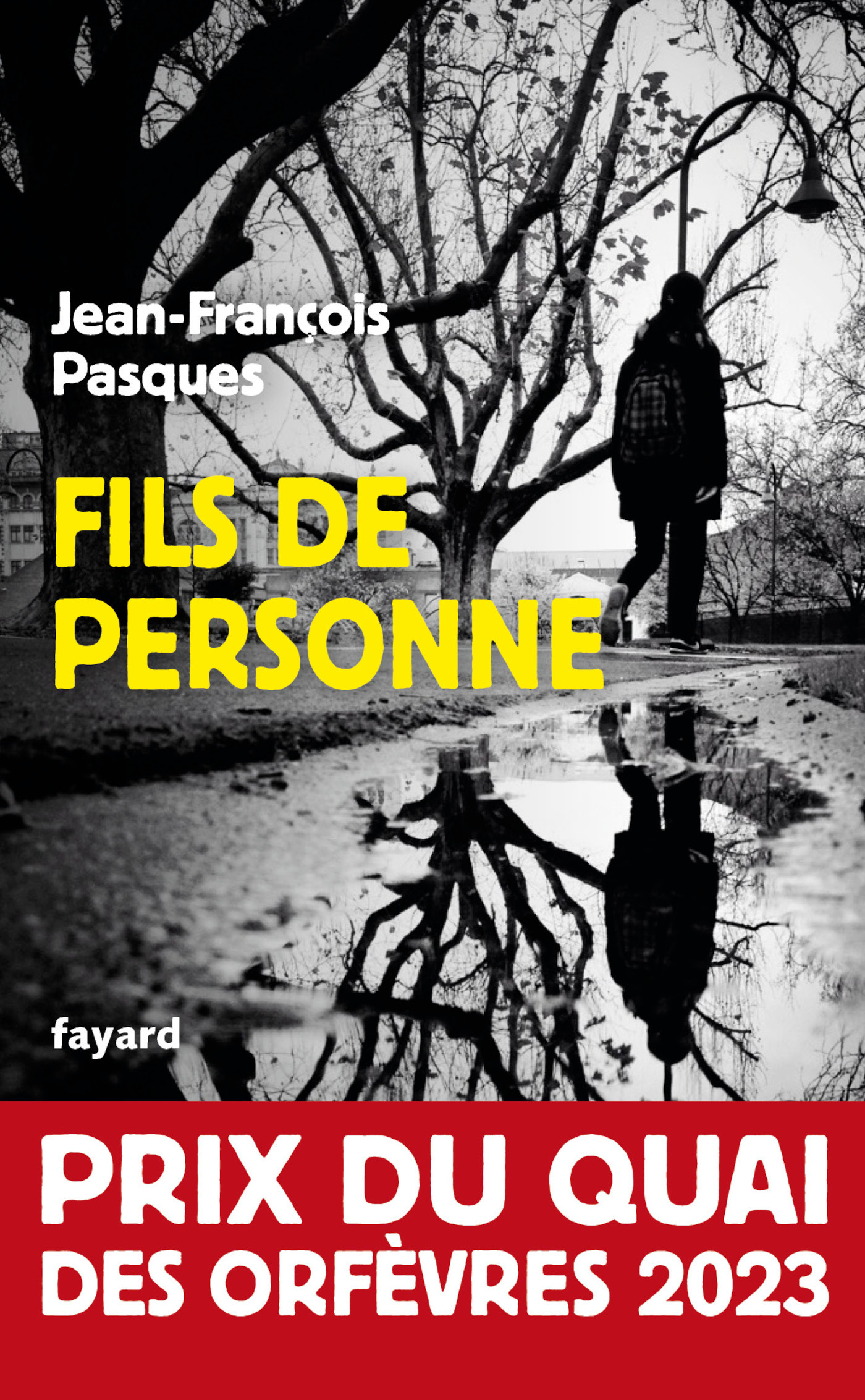FILS DE PERSONNE - PRIX DU QUAI DES ORFEVRES 2023