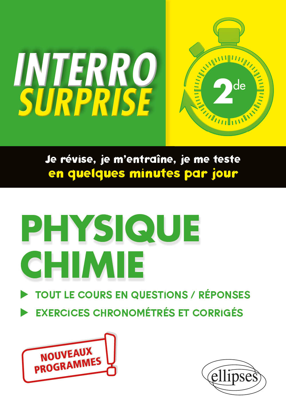 Physique chimie - 2de - Nouveaux programmes