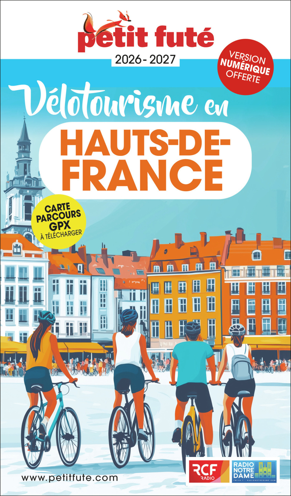 GUIDE VELOTOURISME EN HAUTS DE FRANCE 2026/2027 PETIT FUTE
