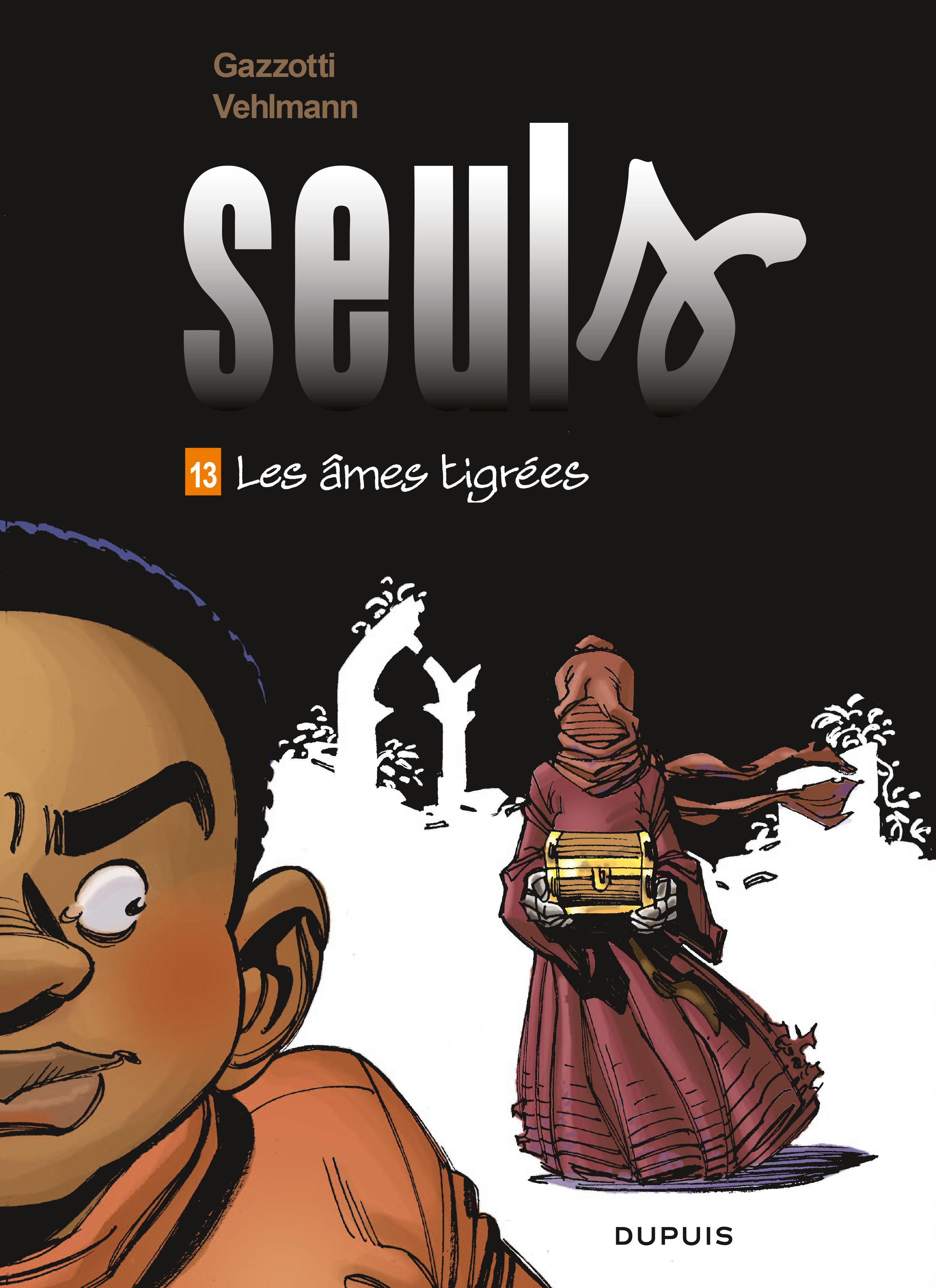 SEULS - TOME 13 - LES AMES TIGREES / EDITION NUMEROTEE / COUVERTURE VARIANTE (BIS)