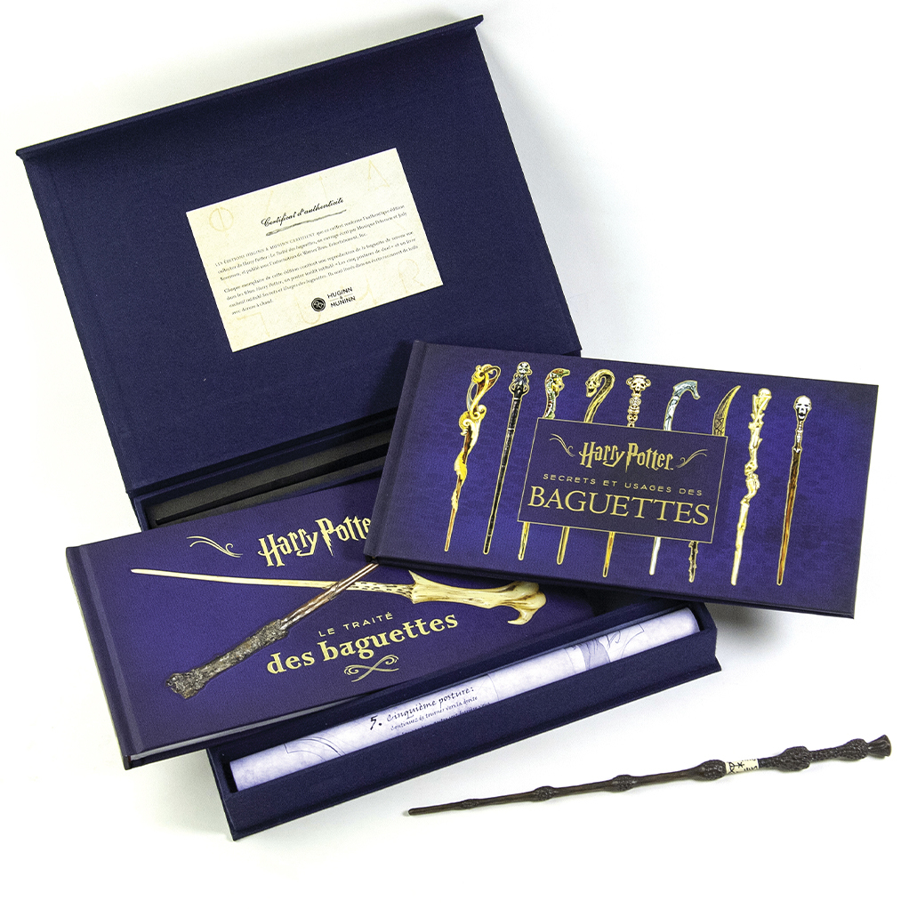 HARRY POTTER, COFFRET LE TRAITE DES BAGUETTES VPC