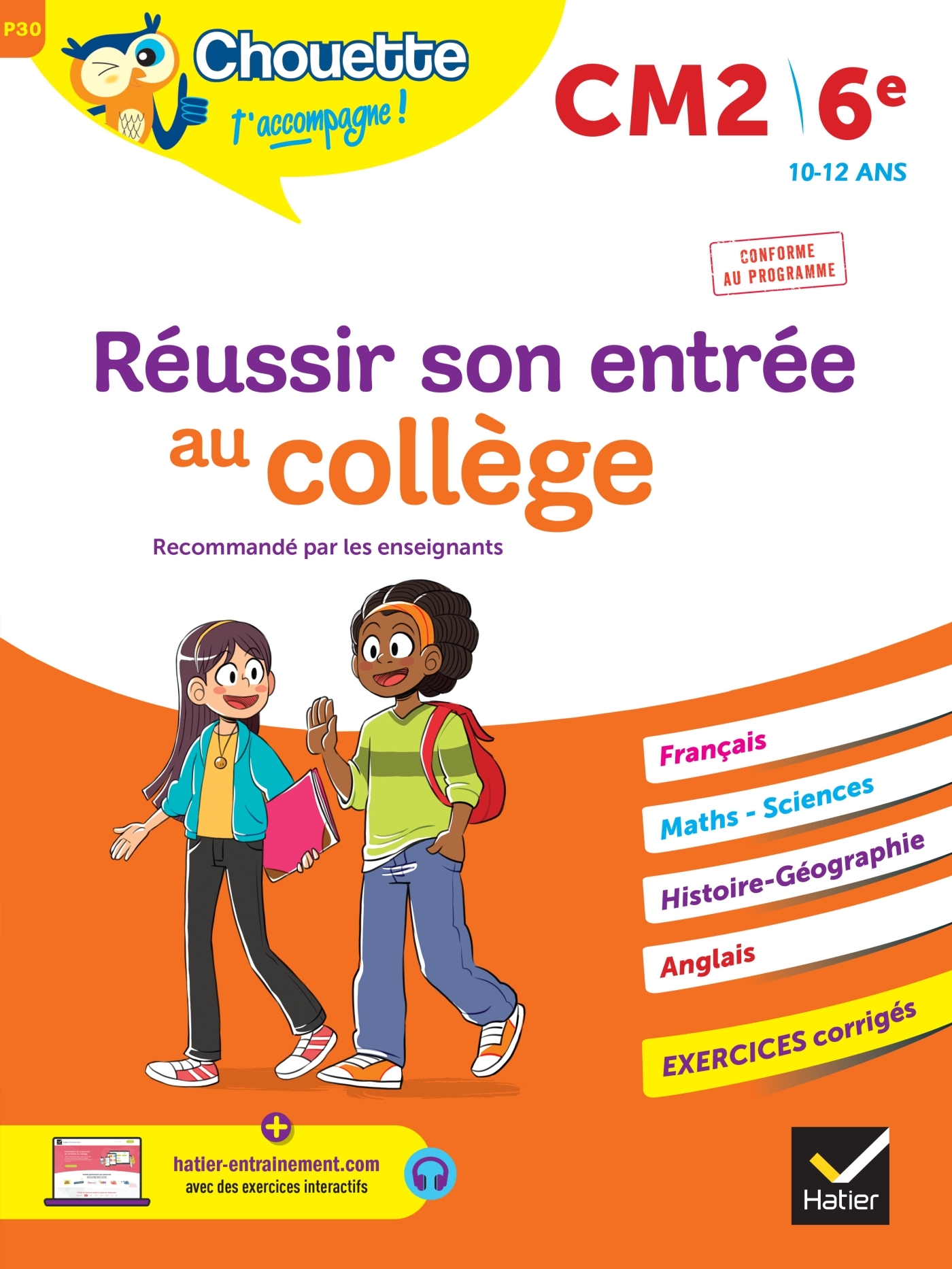 REUSSIR SON ENTREE AU COLLEGE CM2/6E