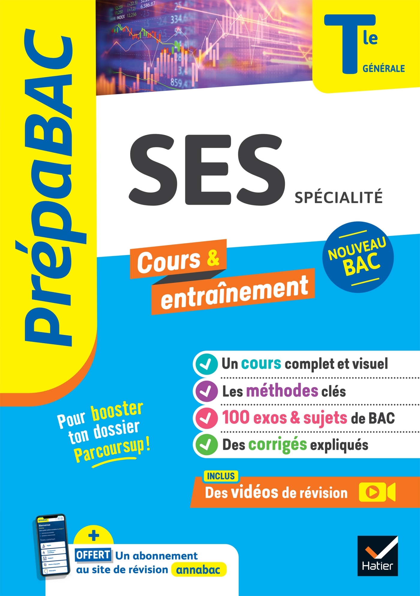 PREPABAC SES TLE GENERALE (SPECIALITE) - BAC 2024 - NOUVEAU PROGRAMME DE TERMINALE