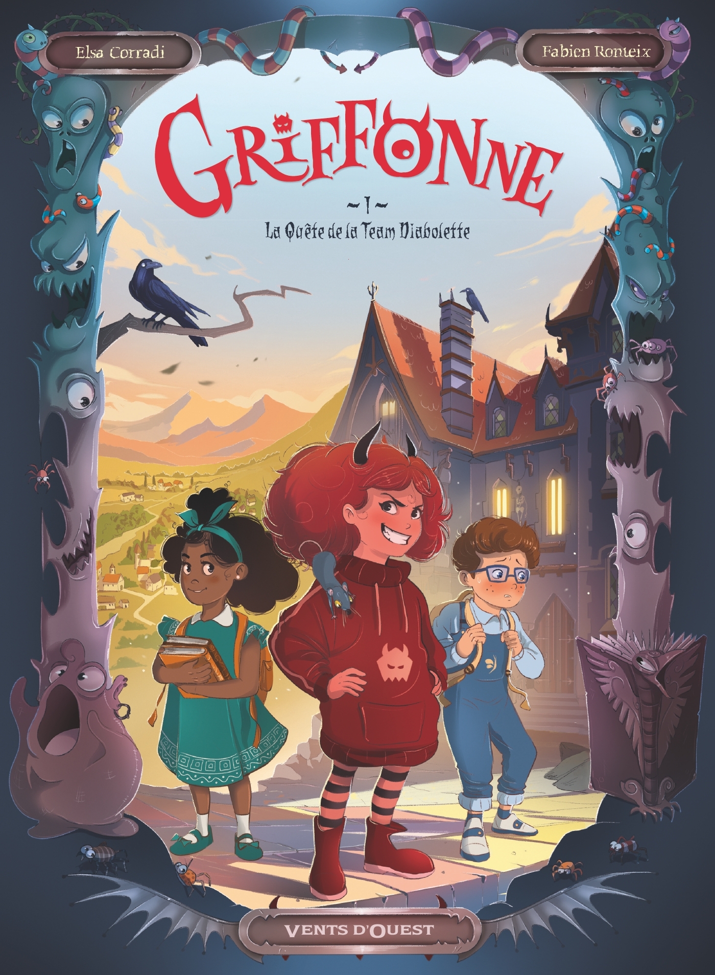 GRIFFONNE - TOME 01 - LA QUETE DE LA TEAM DIABOLETTE