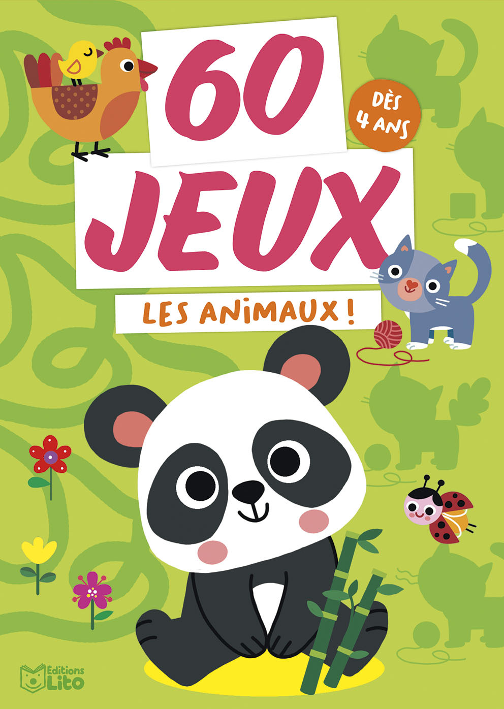 BLOC JEUX 60 JEUX LES ANIMAUX