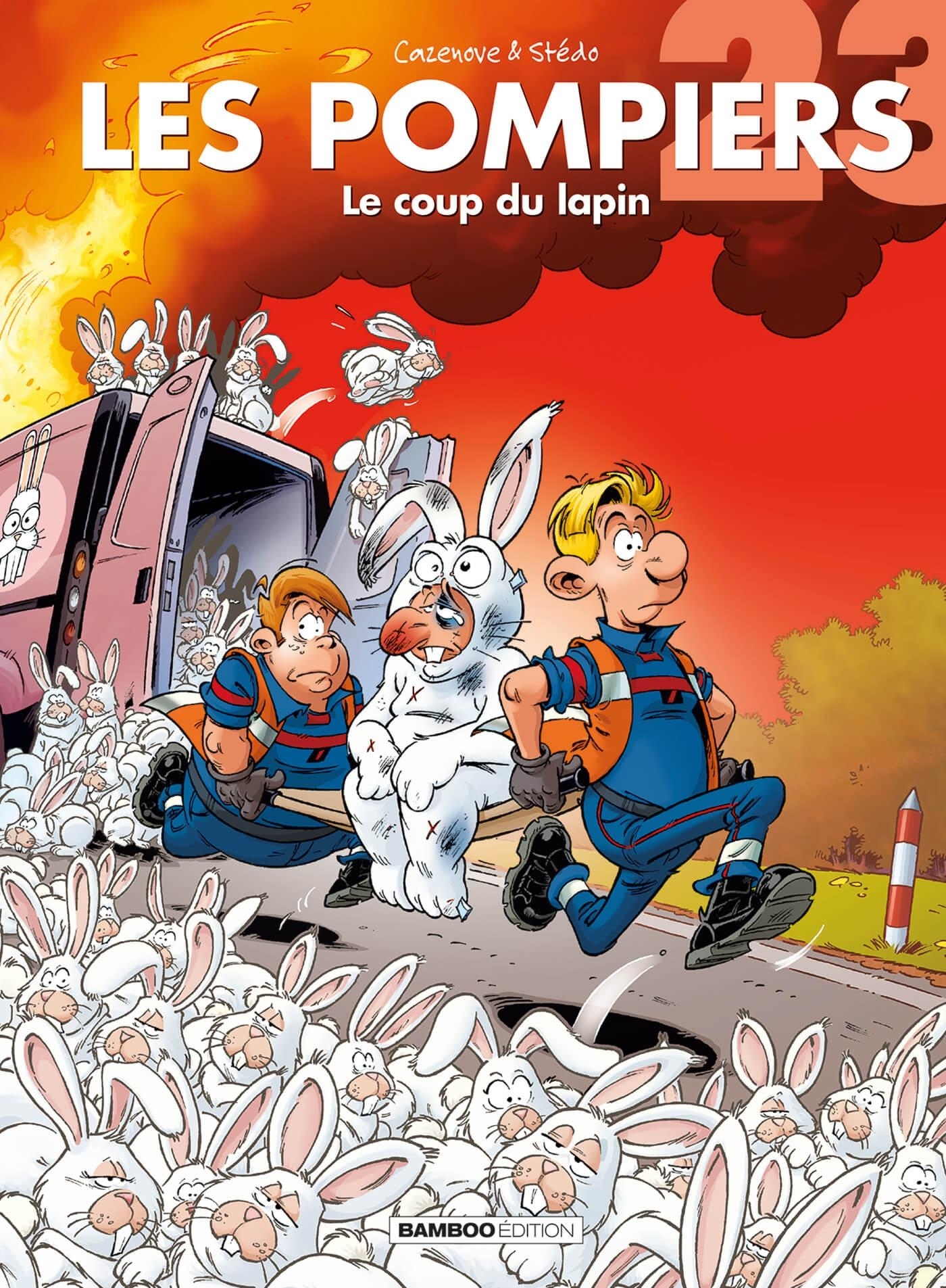 Les Pompiers - tome 23 - Le coup du lapin