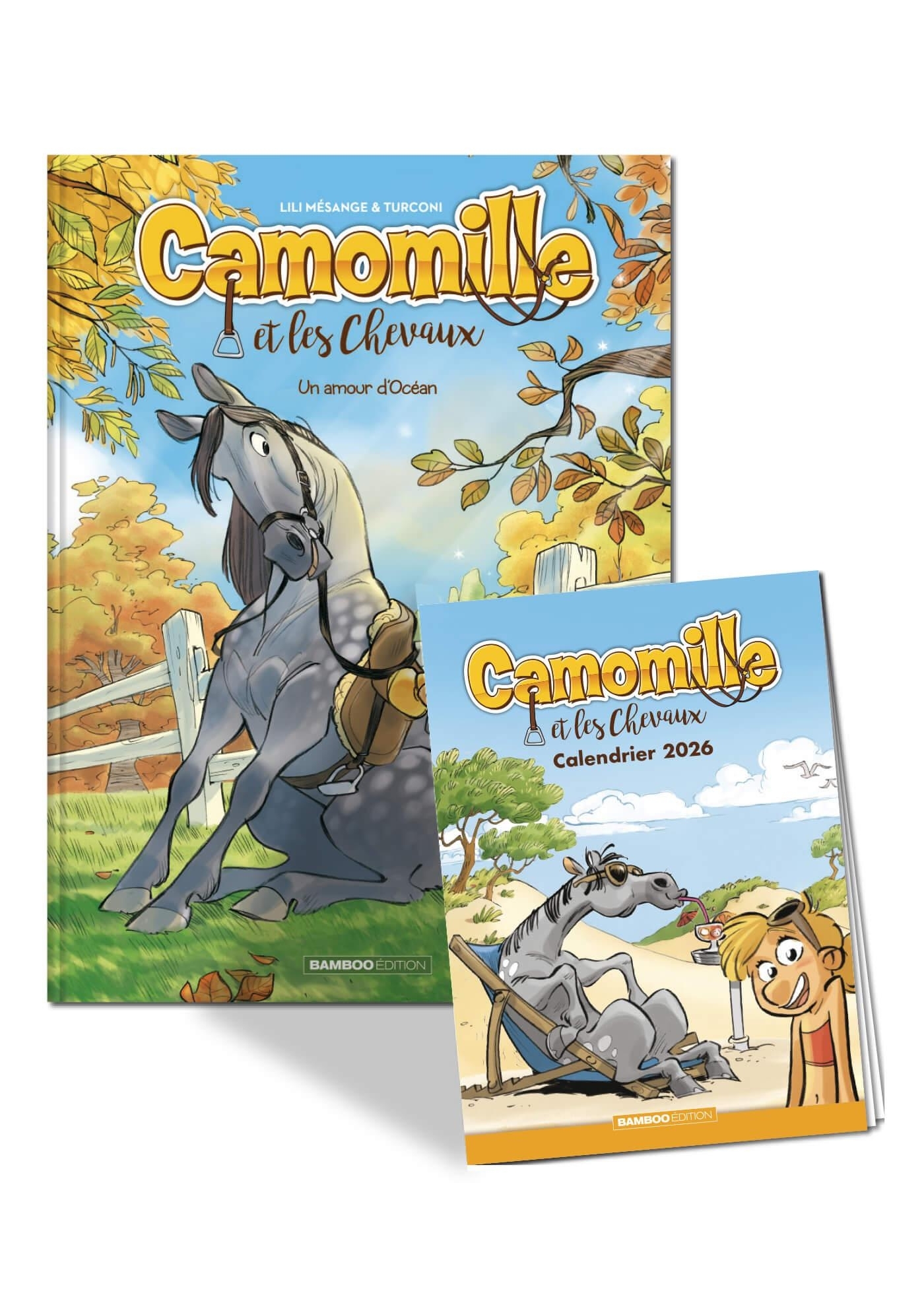Camomille et les chevaux - tome 01 + calendrier 2026 offert - Un amour d'Océan