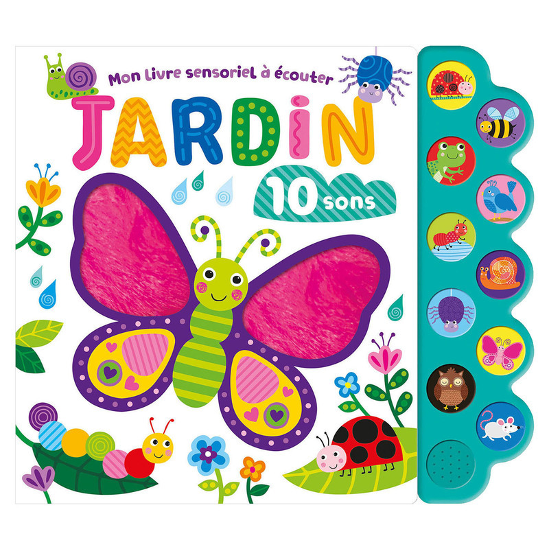 MON LIVRE SENSORIEL A ECOUTER - JARDIN