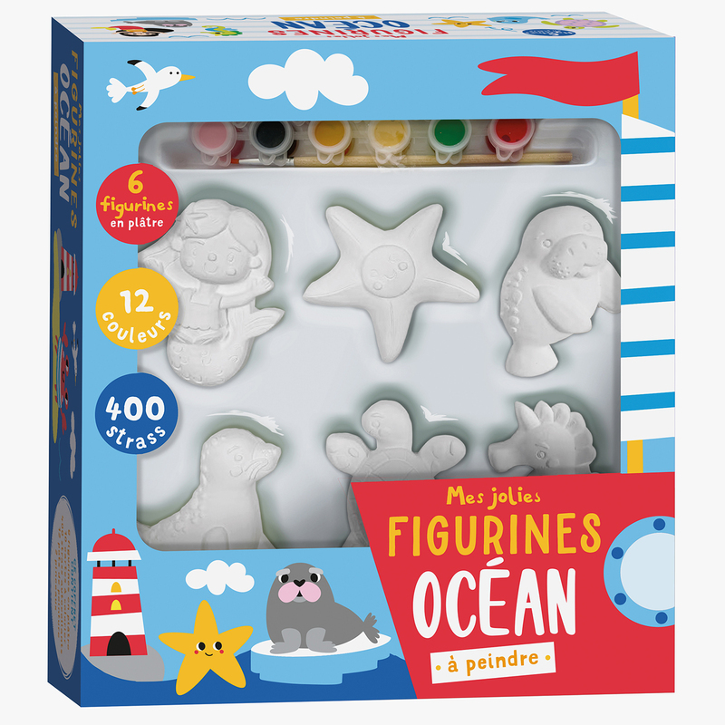 MES JOLIES FIGURINES OCEAN A PEINDRE