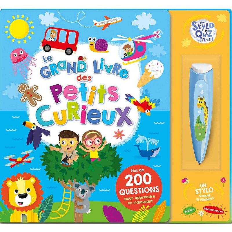 LE GRAND LIVRE DES PETITS CURIEUX