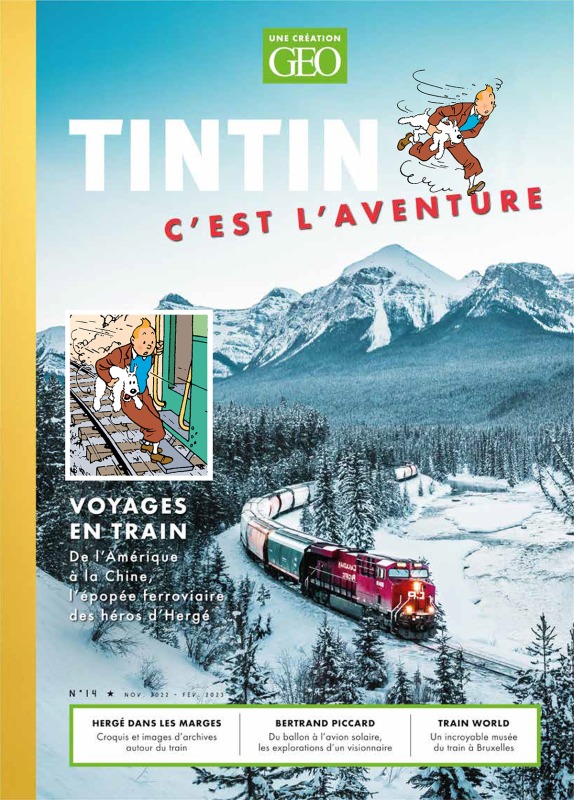 Tintin c'est l'aventure n°14 - Voyages en train - Le train