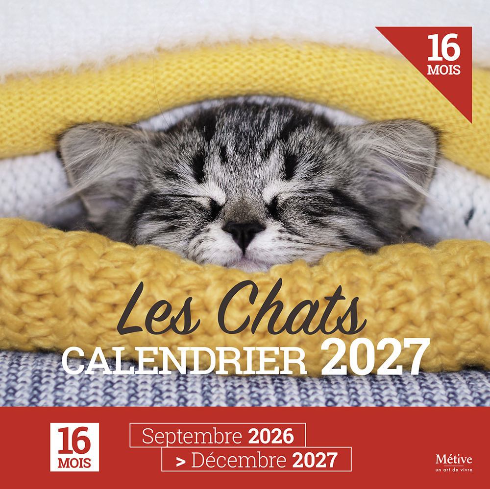 Calendrier des chats 2027