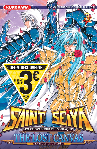 SAINT SEIYA - THE LOST CANVAS - LA LEGENDE D´HADES - TOME 3