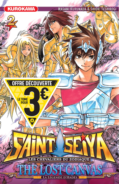 SAINT SEIYA - THE LOST CANVAS - LA LEGENDE D´HADES - TOME 2