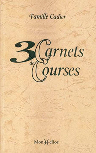 3 CARNETS DE COURSES