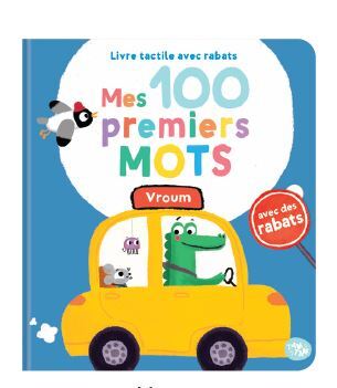 VROUM - 100 PREMIERS MOTS - AVEC DES RABATS