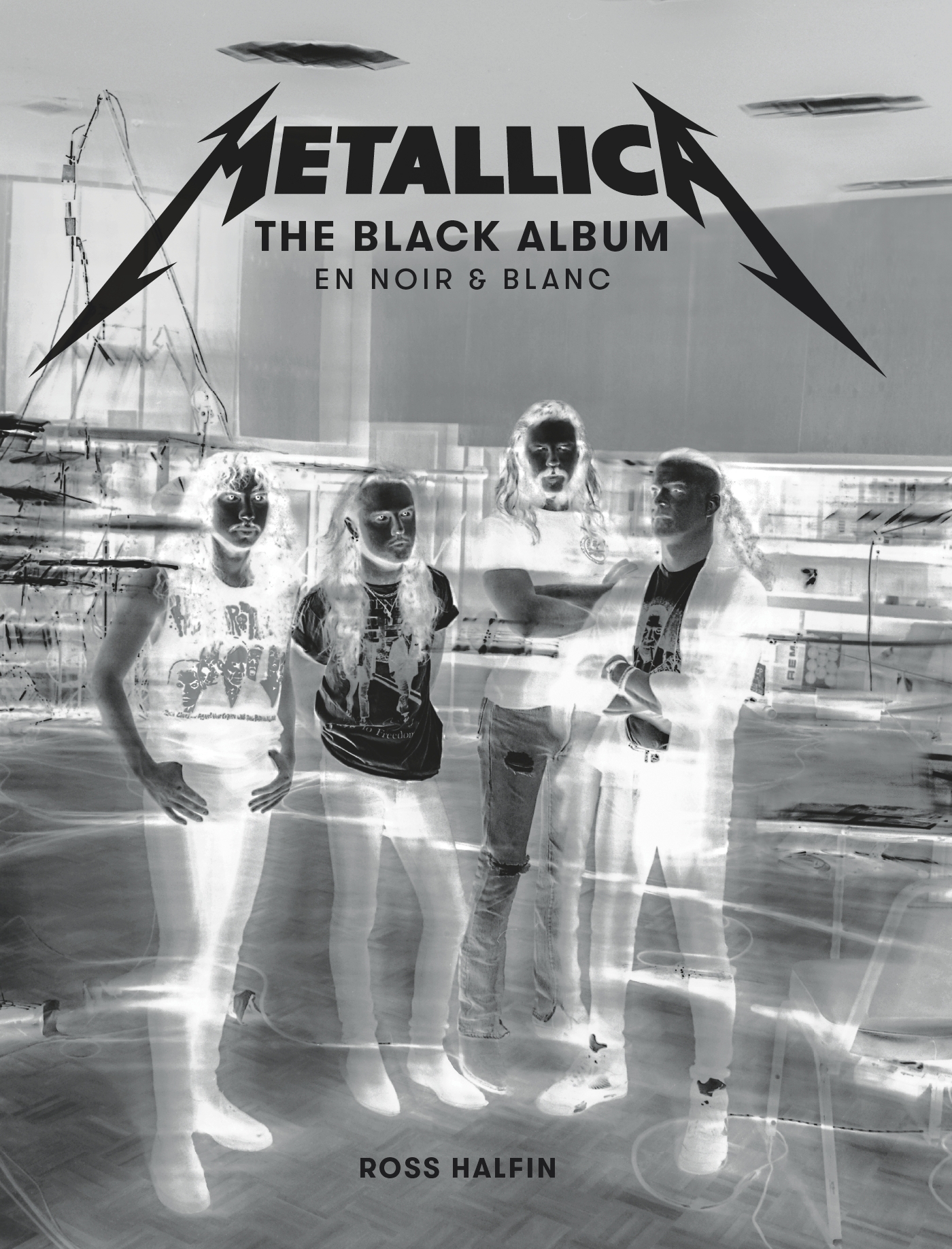Metallica - The black Album en noir et blanc