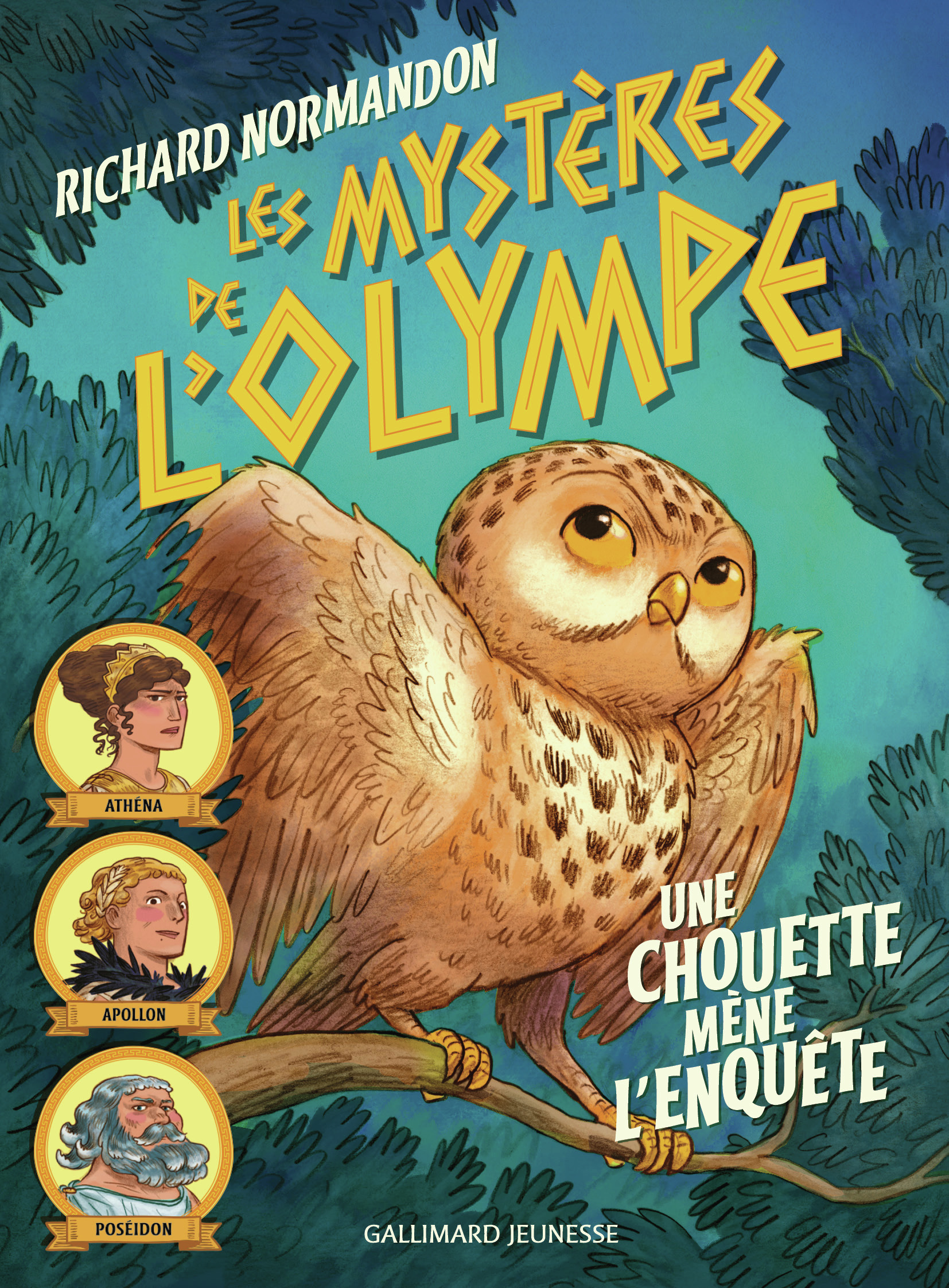 LES MYSTERES DE L´OLYMPE - VOL01 - UNE CHOUETTE MENE L´ENQUETE